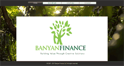 Desktop Screenshot of banyanfinance.com