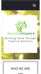 Mobile Screenshot of banyanfinance.com